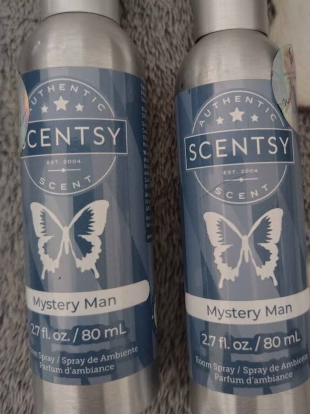Scentsy 2pk Mystery Man Room Spray